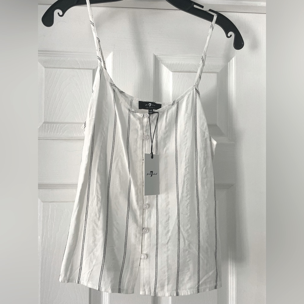 7 for all mankind tank top